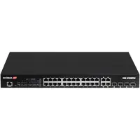 Edimax IGS-5428PLC, Managed, L2, Gigabit Ethernet (10/100/1000), Power over Ethernet (PoE), Rack-Einbau, 1U