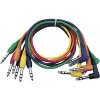 DAP-Audio FL15 6 coloured bal. patch straight 90°