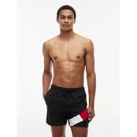 Tommy Hilfiger Swimwear Badeshorts "SF MEDIUM DRAWSTRING" mit Markenlabel