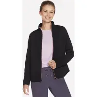 SKECHERS Trainingsjacke "Womens Jacket" mit Reißverschluss, aus elastischem Jersey-Material