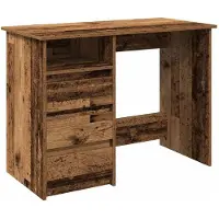 vidaXL Schreibtisch Altholz-Optik 102x50x75 cm Holzwerkstoff