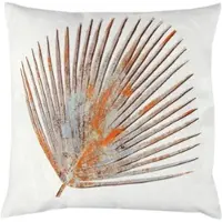 Bestlivings Dekokissen 45 x 45 cm Palmen Print Ziegel