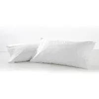 Sanelitex Pack 10 Kissenbezüge 100 % Baumwolle Kissen 135 cm