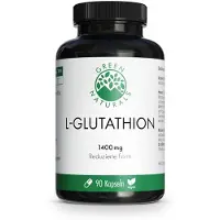 Heilpflanzenwohl GmbH GREEN NATURALS L-Glutathion 1.400 mg vegan 90 St
