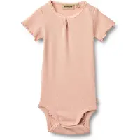 Wheat Blusenbody "Rippkörper S/S Edna"