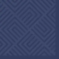 Duni 240 Tissue-Servietten 33 x 33 cm Mosaic Dark Blue 3-lagig