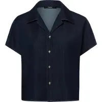 Someday . Zondra Denim Bluse in Rinsed Dark Blue | Gr.: 42