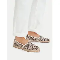 Tommy Hilfiger Espadrilles Th Monogram Jacquard FW0FW09501 Braun 41