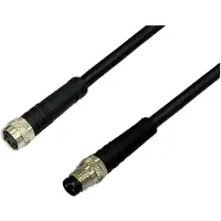 Bkl Electronic 2700038 Sensor-Aktor-Verlängerungsleitung M8 Stecker gerade auf K