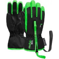 Reusch Handschuhe Kinder Ben Black / Neon Green-4 - 5 jaar