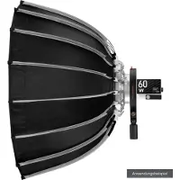 Zhiyun Parabolische Softbox (Bowens Mount)-60cm G60 X100
