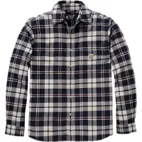 Carhartt Hamilton Relaxed LS Plaid Shirt navy (I26) L REG