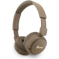 GUESS Metall-Logo-Skript In-Ear-Kopfhörer - Braun