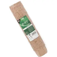 Papstar Dressingbecher, Papier "pure" 110 ml Ø 7 cm, 4,2 cm braun 2000 Stück