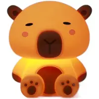 Itotal - Silicone Night Light - Capybara - 13.2 x 10 x 16 cm