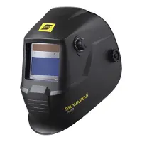 Esab Swarm A20 Schweisshelm mit automatischer Verdunkelung – WIG, MIG, Plasma – Sichtfeld 93 x 43 mm –