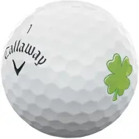 Callaway Golfbälle Supersoft 2025 Lucky - 12er Pack, weiss
