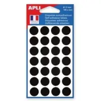 Agipa APLI Markierungspunkte, Durchmesser: 15 mm, schwarz