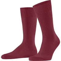 Falke Socken "Tiago Special Edition", Herren, Gr. 39-40, rot (ruby (8830)), Obermaterial: 93% Baumwolle CO(Bio). 5% Polyamid PA. 2% Elasthan EL., glatt, Socken Socken
