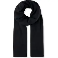 Falke Pure Cashmere Unisex Schal, Onesize, Schwarz, Uni, Kaschmir