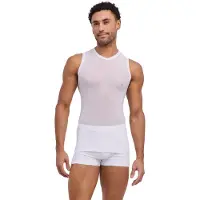 Falke Unterhemd UL C Tanktop Regular Herren White-XXL