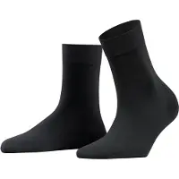 Falke Fine Softness 50 DEN Damen Socken, 35-38, Schwarz, Uni