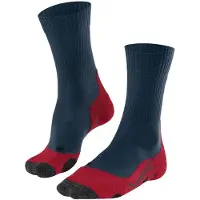 Falke TK2 Explore Herren Wandersocken, 44-45, Blau, Wolle