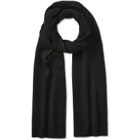Falke Winterschal (feiner Merinowolle) schwarz 180cm x 30cm - 1 Stück
