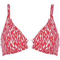 Naturana Badmode Gemoldefer Bikini BH Dames | Grösse: 38 | Farbe: Rot/Pink