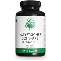Heilpflanzenwohl GmbH GREEN NATURALS Ägyptisches Schwarzkümmelöl 180 St