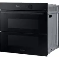 Samsung Pyrolyse Backofen Serie 5 "NV7B5775XDK", mit 1-fach-Teleskopauszug, Pyrolyse-Selbstreinigung, Dual Cook Flex – Ein Ofen. Zwei Garräume. Flexible Tür.