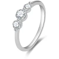 Beneto Fine engagement ring with AGG466 zircons - Circuit: 56 mm (L)