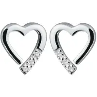 Hot Diamonds Earrings Just add Love DE110 Memories