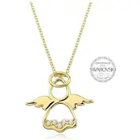 Levien The original gold-plated necklace Angel (L)