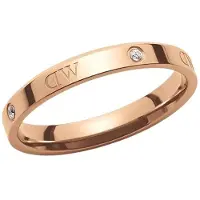 Daniel Wellington - Original bronze ring with crystals Classic Lumine DW004002 - Circuit: 50 mm