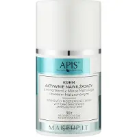 Apis - Optima – Aktiv feuchtigkeitsspendende Gesichtscreme mit Dead Sea Minerals und Hyaluronsäure Tag & Nacht 30+ 50ml