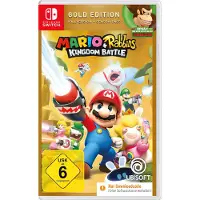 Software & Services Mario & Rabbids Kingdom Battle Gold Edition, Nintendo Switch, Code in einer Box