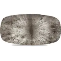 Churchill Livingstone Stone Quartz Black Chefs Platte 35.5 x 18.9cm