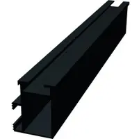 Vaillant Montageschiene, 47 x 35,4 mm Länge 2.123 mm, schwarz (2 St.)