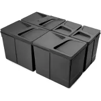 Emuca 8259317 Mülleimer 15l