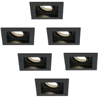 HOFTRONIC™ LED Einbaustrahler 4W 345lm 2700K Schwarz Schwenkbar Dimmbar