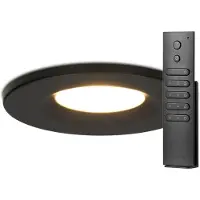 HOFTRONIC™ LED Einbaustrahler 6W 2700K IP65 Schwarz dimmbar 16er Set