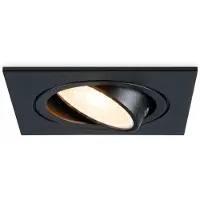 HOFTRONIC™ LED Einbaustrahler 4W 345 Lumen 2700K Schwarz Schwenkbar GU10 IP20