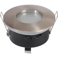 HOFTRONIC™ LED Einbaustrahler 83mm GU10 Fassung Rund IP44 Edelstahl