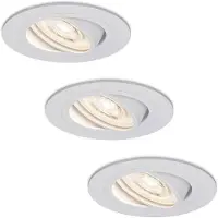 HOFTRONIC™ LED Einbaustrahler 6W 570lm 4000K Weiß Dimmbar Schwenkbar 3er Set