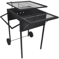 Hardin 1fachgut Holzkohle BBQ Grill, ca. 77 x 50 x 79 cm