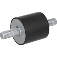 Fischer Schalldämmpuffer PA 30x30, 4 Stück, 512715