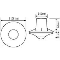 ESYLUX PD-C 360I/8 FM Deckenpräsenzmelder - EP10426858