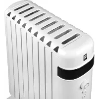 SHX SHX30ROF2000, Ölfreier Radiator, Aluminium, Drinnen, Flur, Weiß, 2000 W