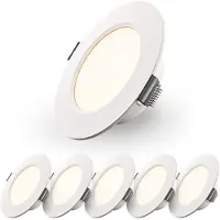 HOFTRONIC™ LED Einbaustrahler Ultra Flach 3W 2700K Weiß Rund IP20